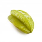 Close-up view of starfruit on white background. — Stock Photo