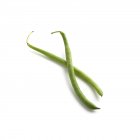 French beans on white background. — Stock Photo