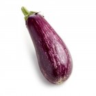 Close-up view of aubergine on white background. — Stock Photo
