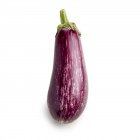 Close-up view of aubergine on white background. — Stock Photo