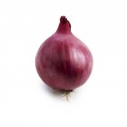 Red onion on white background. — Stock Photo
