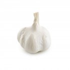 Bulb of garlic on white background. — Stock Photo