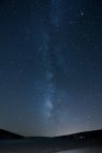 Мальовничим видом зірок галактики Чумацький шлях. — стокове фото