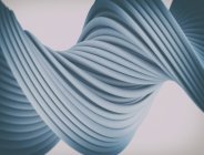 Digital illustration of blue helix on grey background. — Stock Photo