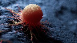 Obra digital coloreada de células cancerosas
. — Stock Photo