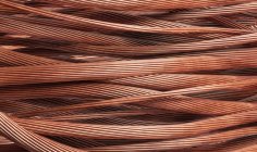 Stripped copper cables, digital illustration. — Stock Photo