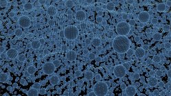 Абстрактная структура биоплимера, концептуальная иллюстрация. — стоковое фото