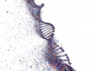 Пошкодження ДНК, концептуальна ілюстрація . — стокове фото