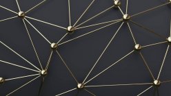 Network, conceptual computer illustration — Stock Photo