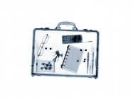 Briefcase with various items, X-ray. — Stock Photo