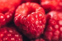 Closeup of Fresh raspberries — Stock Photo