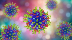 Herpes simplex virus, computer illustration — Stockfoto