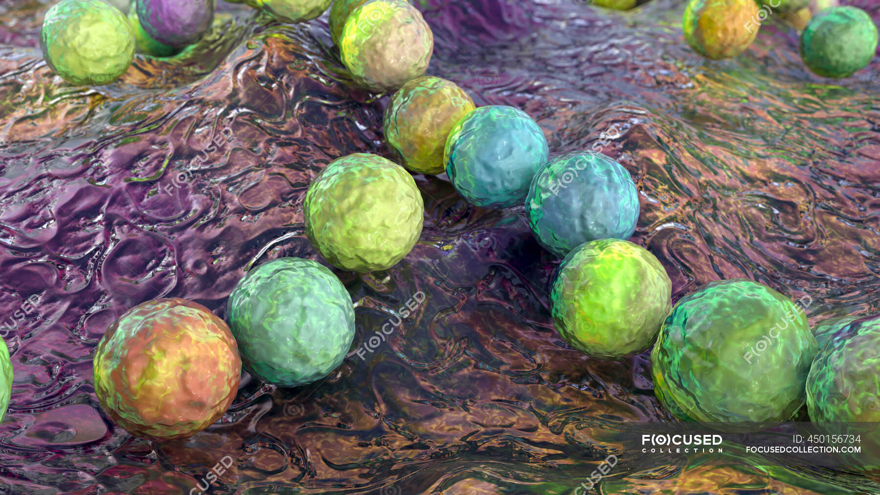 streptococcus-pyogenes-bacteria-ilustraci-n-3d-por-computadora-de