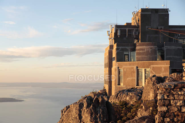 Upper cable way station in Cape Town, South Africa. — Stock Photo