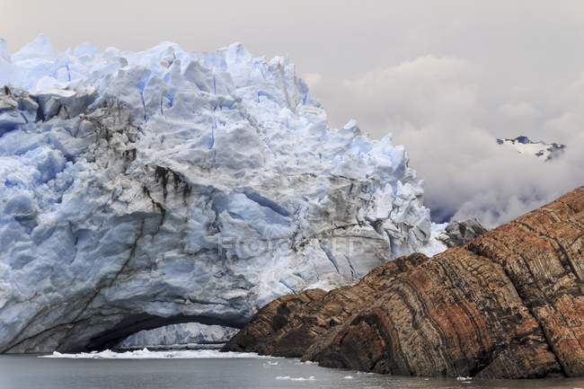 Veduta del ghiacciaio del Perito Moreno, Parco Nazionale del Los Glaciares, Provincia di Santa Cruz, Patagonia, Argentina
. — Foto stock