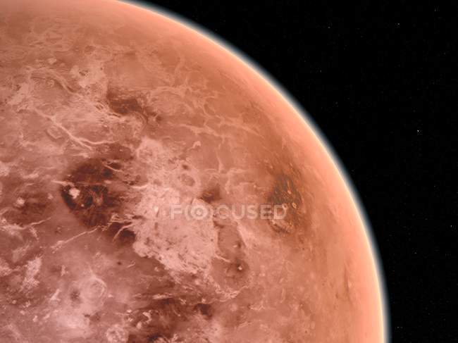 Візуальний render Венери — стокове фото