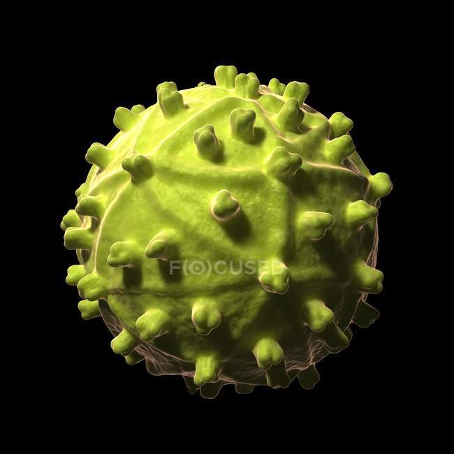 Visualización del virus del VIH - foto de stock