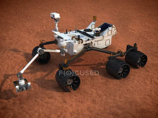 Curiosità Mars Rover — Foto stock