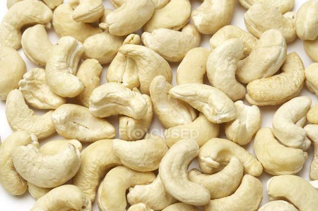 Close-up view of cashew nuts. — Stock Photo