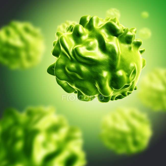 Particule de virus de la variole — Photo de stock