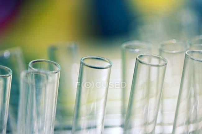 Grupo de tubos de ensaio de laboratório
. — Fotografia de Stock