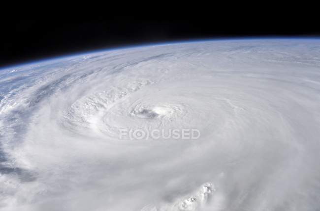 Immagine satellitare dell'uragano Ivan sul Golfo del Messico . — Foto stock