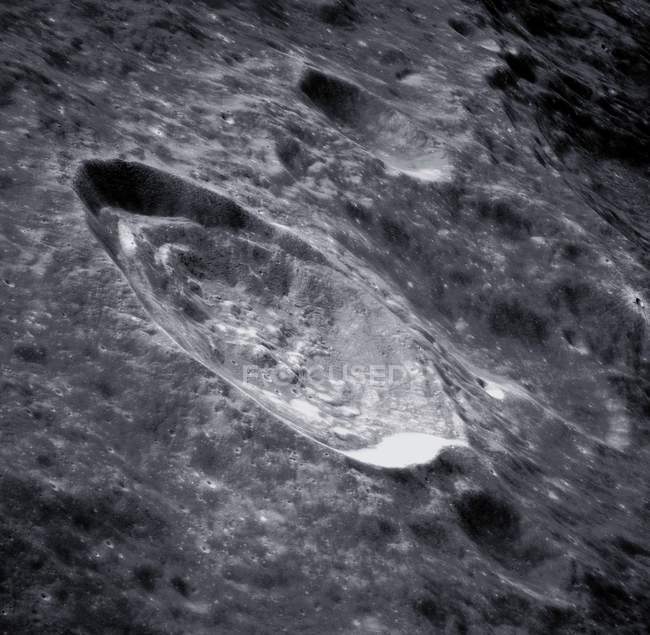 Crater Einthoven in Hadley-Apennine region of Moon. — Stock Photo