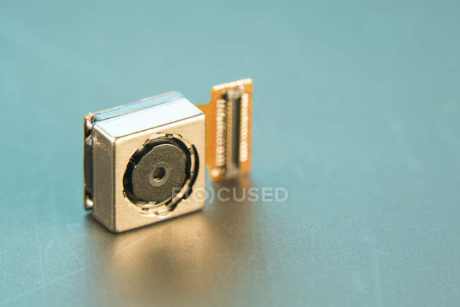 Close-up do módulo de câmera para celular . — Fotografia de Stock