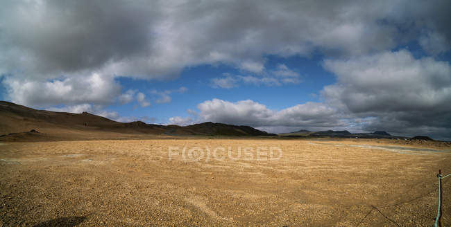 Campo geotérmico, Hverir, Islândia . — Fotografia de Stock