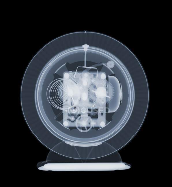 Годинник, рентгенівський годинник — стокове фото