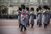 Changing the guard ceremony — Stock Photo