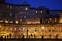 Руины Траянского форума — стоковое фото