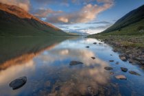 Loch Etive al tramonto — Foto stock