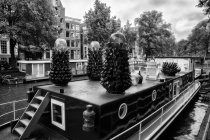 Музей лодок, Амстердам, Голландия — стоковое фото