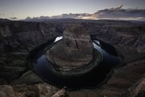 Подковообразный каньон — стоковое фото