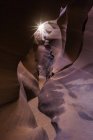 Scogliere di Antelope Canyon inferiore — Foto stock