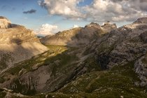 Mountain ridges of Dolomites of Brenta — Stock Photo
