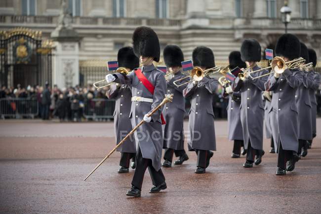 Changing the guard ceremony — Stock Photo