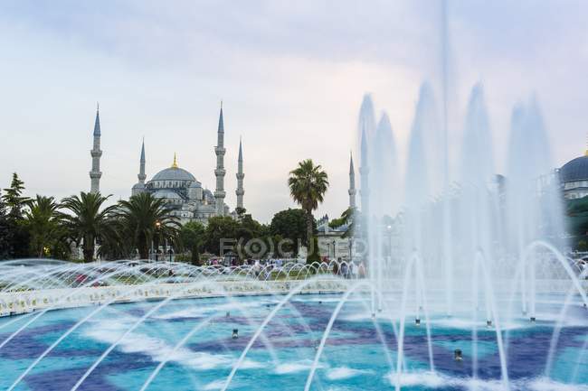 Mezquita del sultán Ahmed - foto de stock