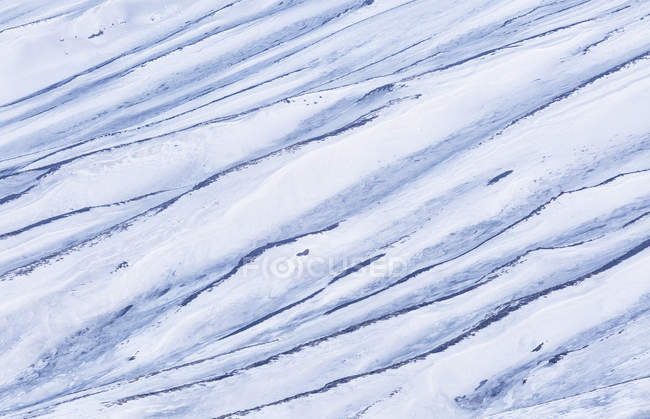 Снежные склоны Этны — стоковое фото