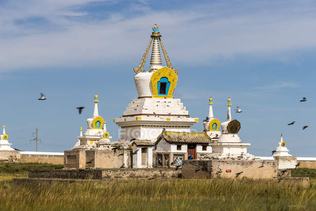 Monastère Erdene Zuu — Photo de stock