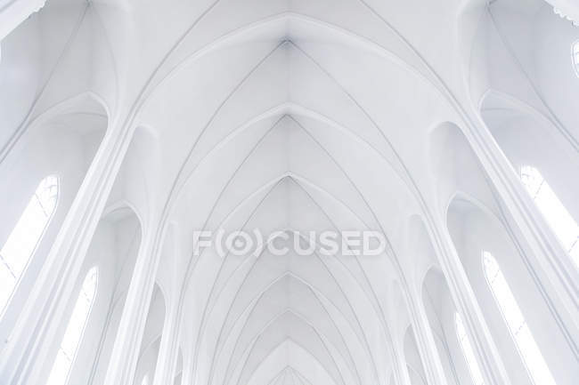 Chiesa di Hallgrimskirkja, Reykjavik, Islanda — Foto stock