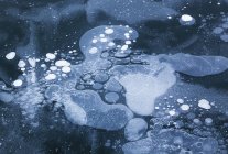 Лед создает шаблоны — стоковое фото