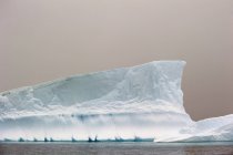 Formación de iceberg en agua - foto de stock