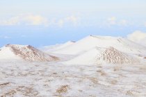 Snow covered hills — Stock Photo