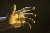 Statue hand of neptune — Stock Photo