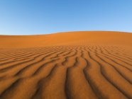 Гребни в песке — стоковое фото