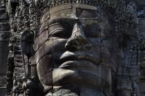 Байон храму в скелі — стокове фото