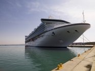 Venice, Italy; Cruise Ship At Port — Stock Photo