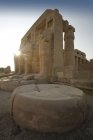 Рамессей разрушил древний дворец — стоковое фото